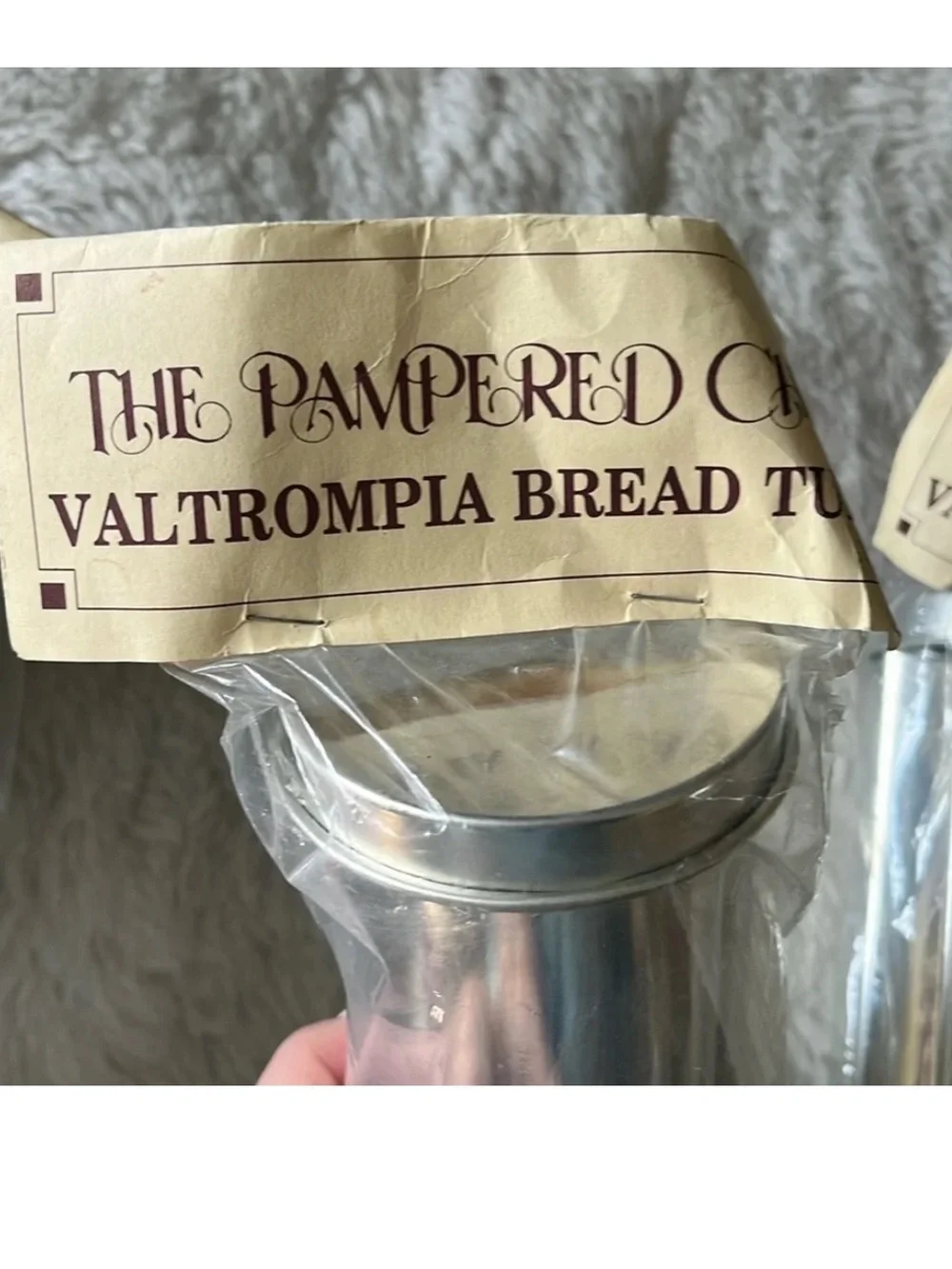 Pampered chef Valtrompia bread tubes set of 3 (1 ea. Heart, Star, Flower)